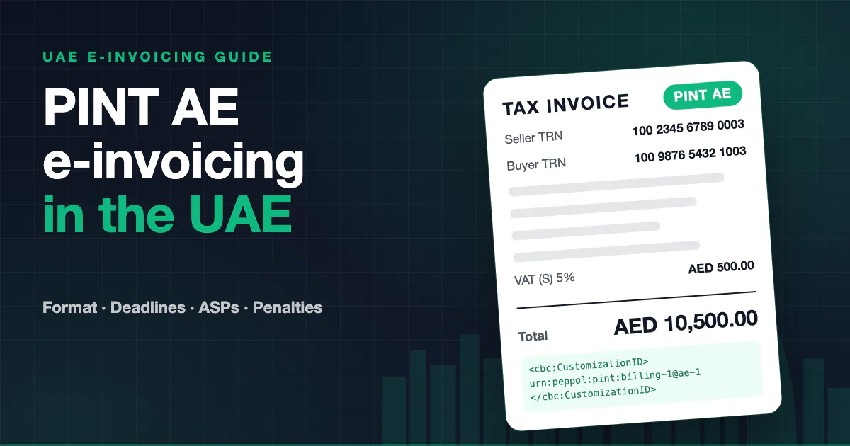 PINT AE Format in the UAE: E-Invoicing Requirements, Deadlines and How to Comply